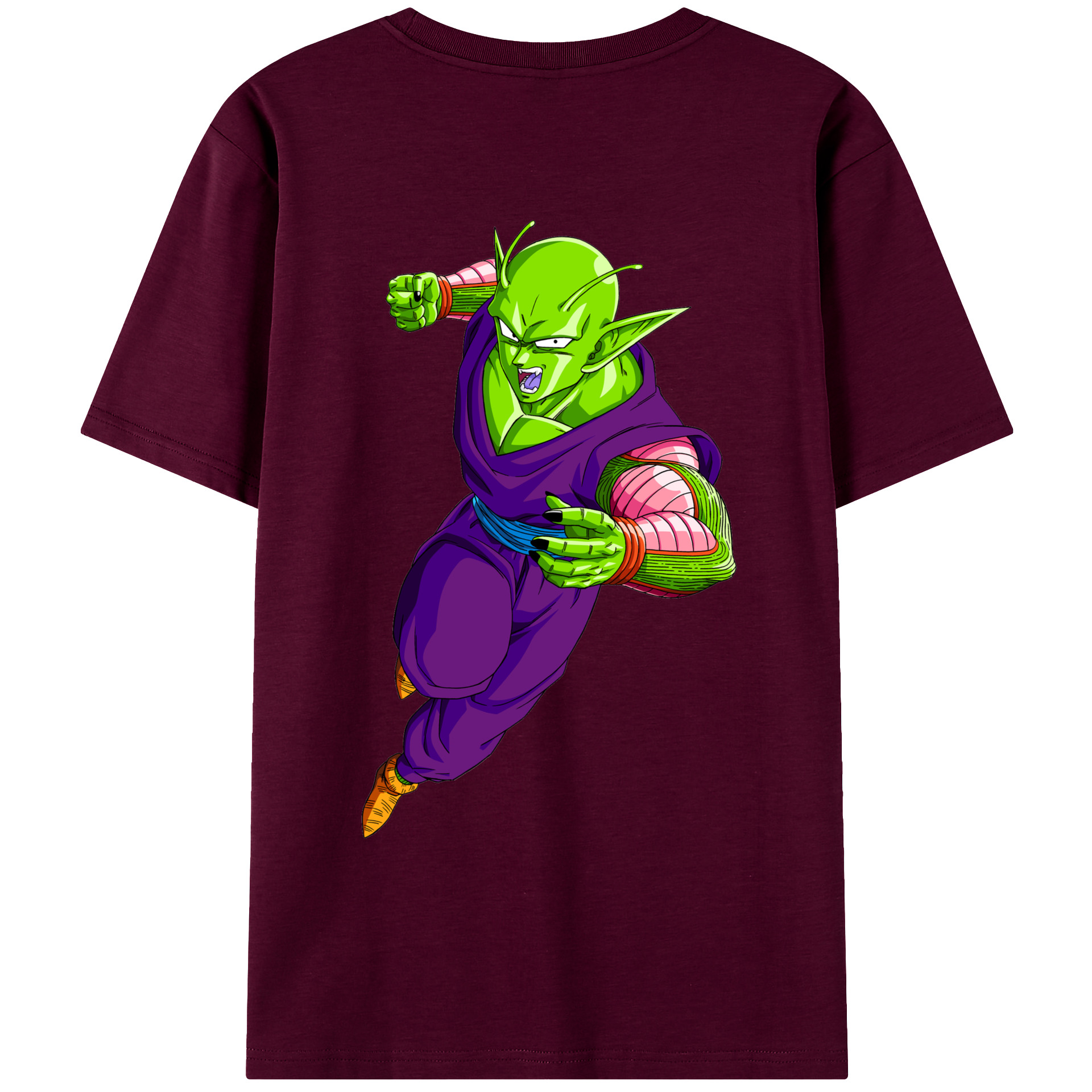 （画像用） ドラゴンボール ピッコロ DRAGON BALL Piccolo レディース半袖Tシャツ(バックプリント)